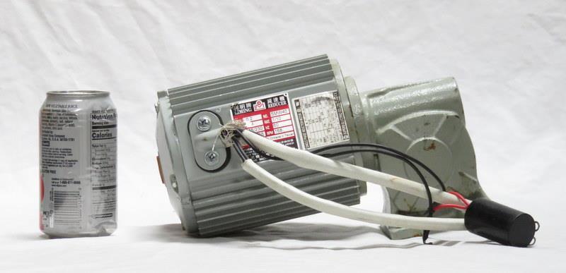 Superb Electric Co. Single Phase Induction Motor 1/4 HP 1680 RPM Gearmotor 1/10