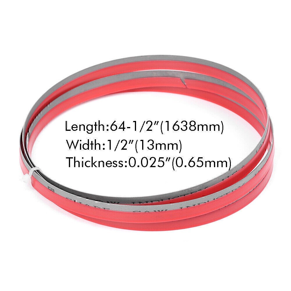 93-1/2″ x 1/2″ x 14tpi M42 Bi-metal Band Saw Blades Cutting Metal Technique -US