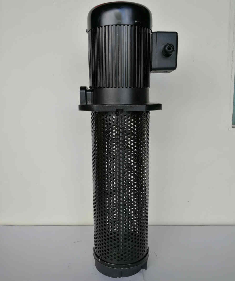 1/4HP Machine Coolant Pump shaft 350mm (13.8″), 3 Phase 220/440V, NPT 3/4″