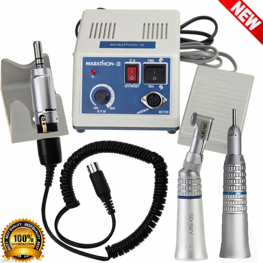 Marathon N3 Electric Micromotor 35,000 RPM Contra Angle/Straight Handpiece OR-M3
