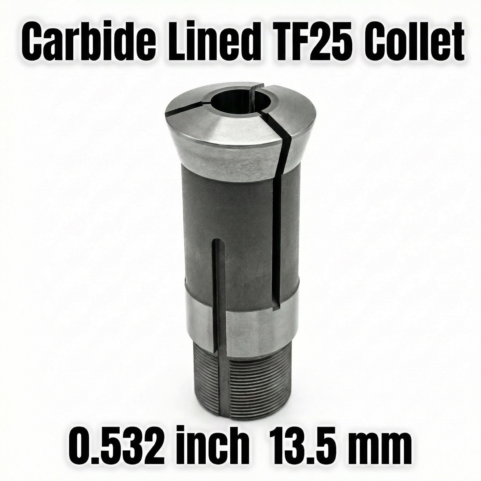 Southwick & Meister TF25-NS .532 Carbide Lined Draw Bushing Collet 0.532″ 13.5mm