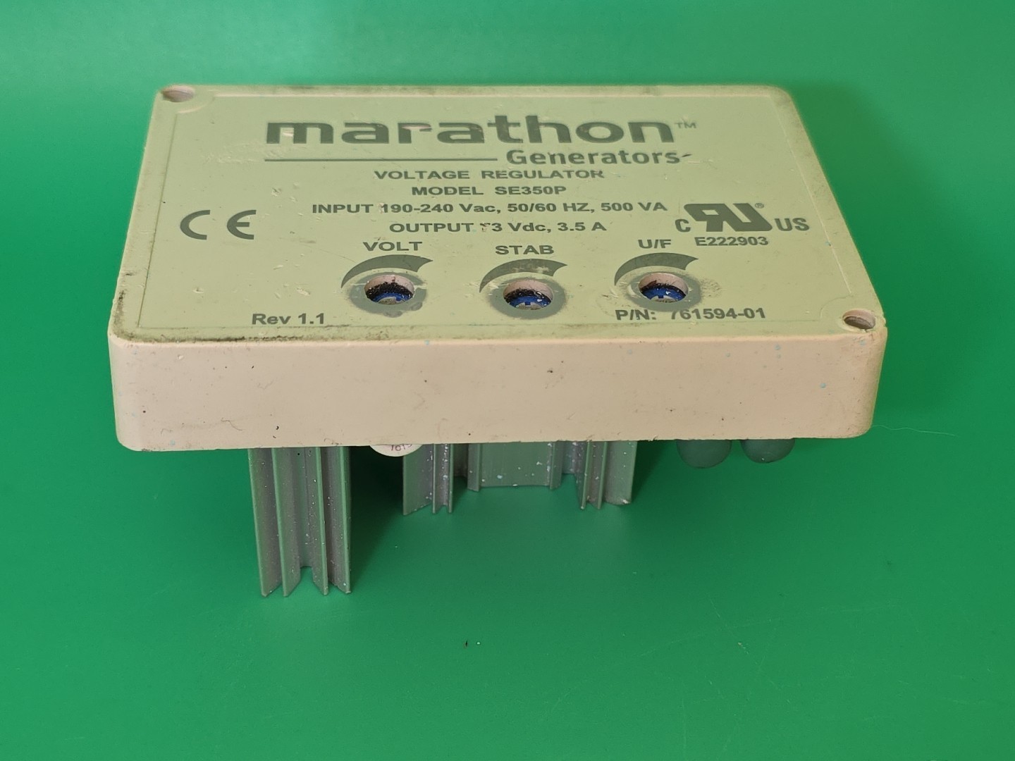 OEM MARATHON SE350P AVR Automatic Voltage Regulator P/N 761594-01