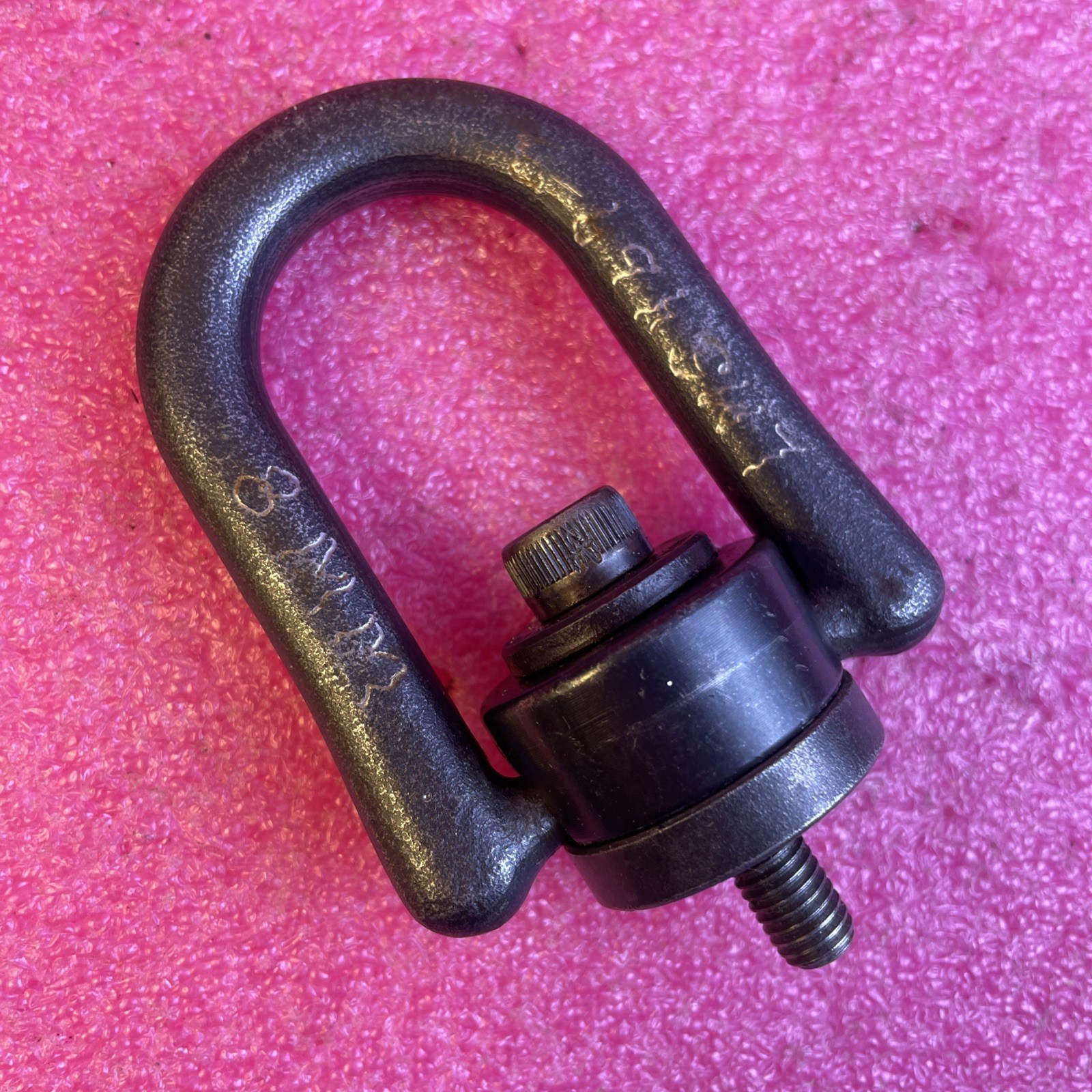 ADB 34212 M8-1.25 Heavy Duty Swivel Hoist Ring 400 Kg Rigging Lifting Pivoting