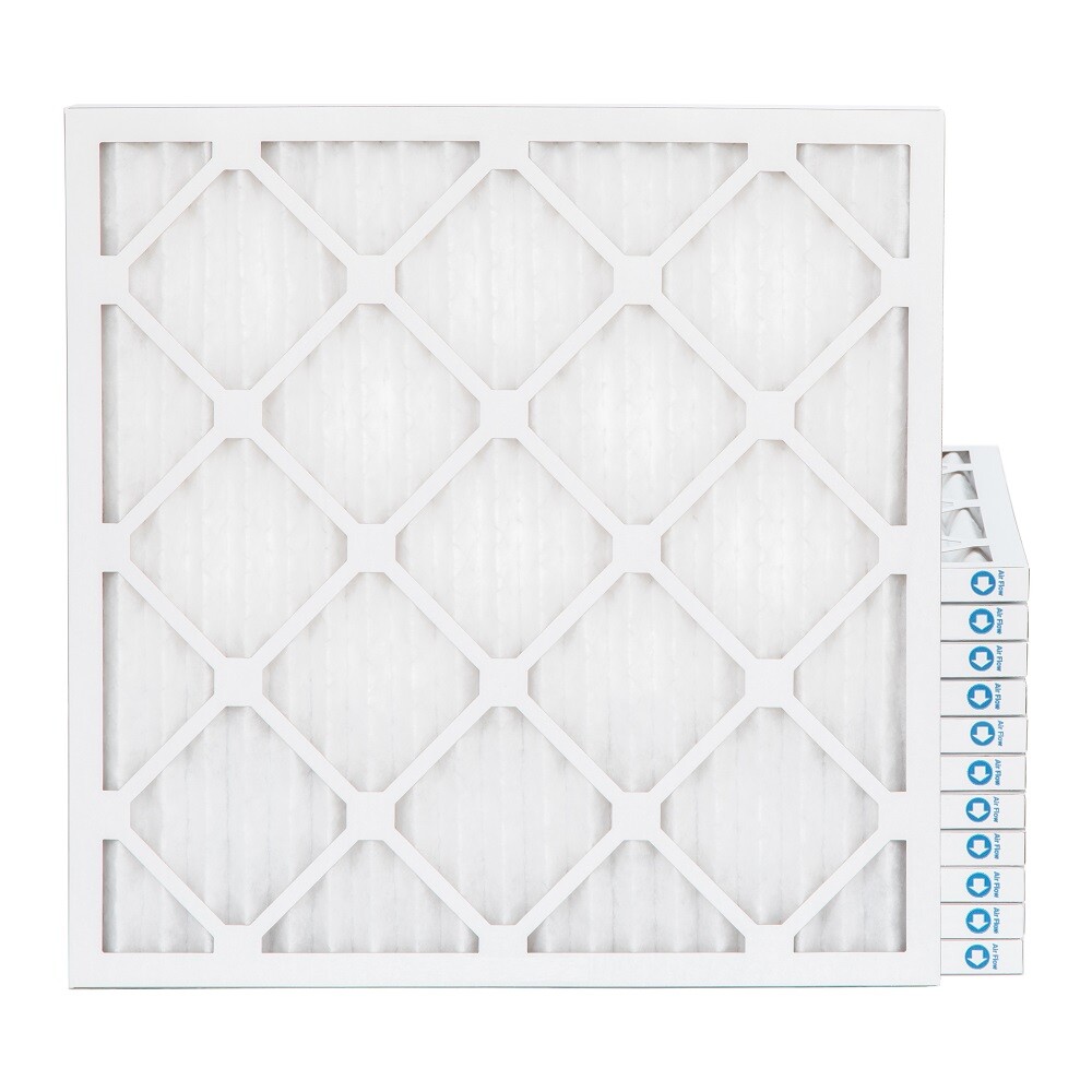 18x20x1 MERV 8 Pleated AC Furnace Air Filters. 12 Pack