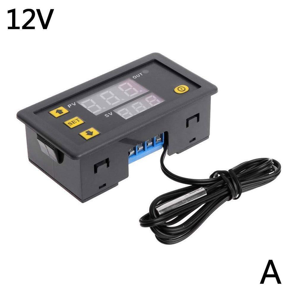 2x W3230 Digital Temperature Controller Thermostat 20A DC 12V 24V AC110-220V HOT