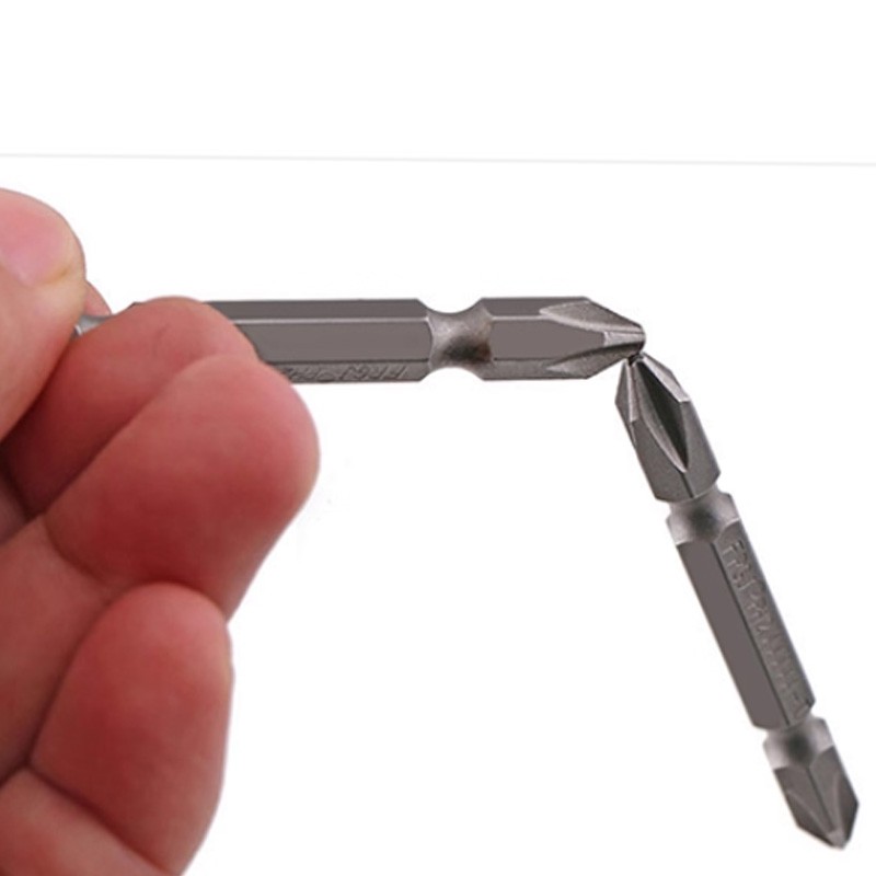 S2/S3 Double Ended Power Drill Screwdriver Bit Phillips Magnetic PH2x50/65-200mm