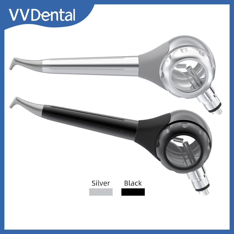 2/4 Holes Dental Air Flow Teeth Polishing Polisher Handpiece Hygiene Prophy Jet