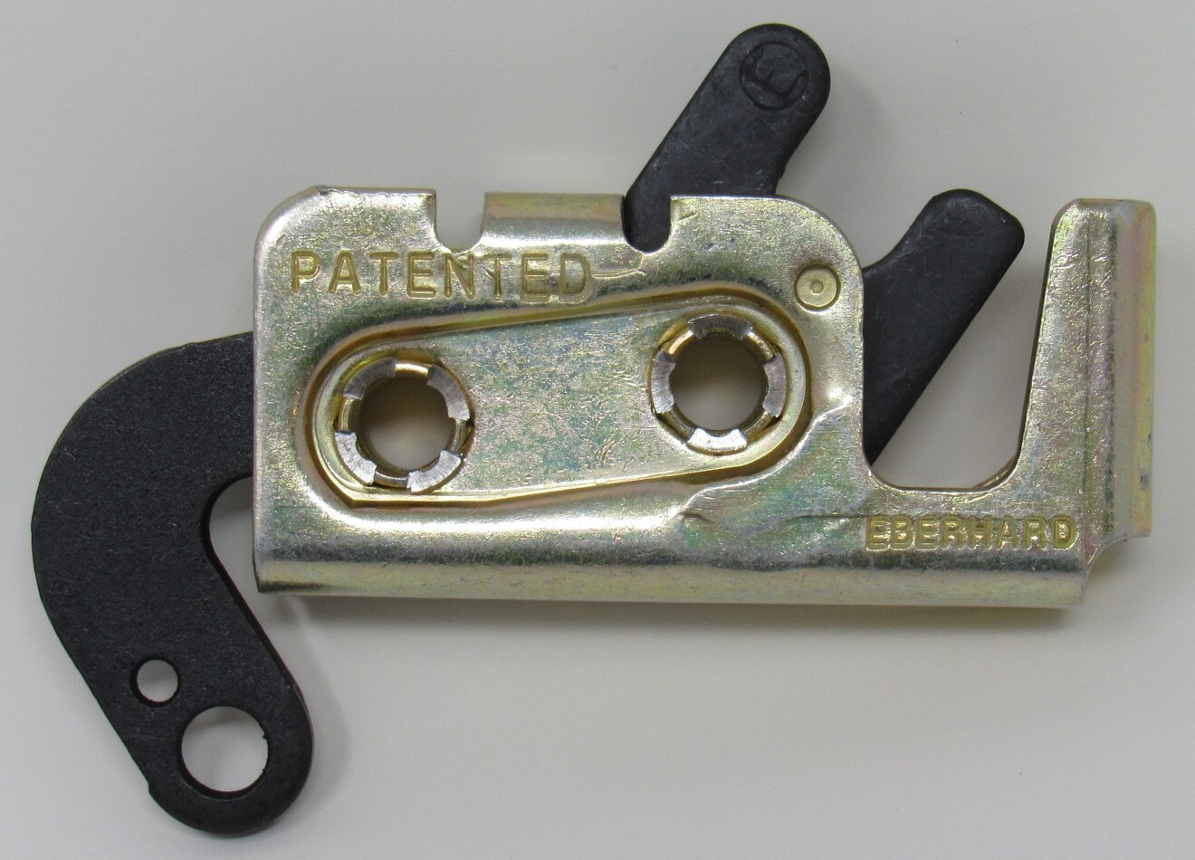 NEW Eberhard 2-Stage Mini Rotary Latch Left Hand 750lbs Rating Zinc Non-Threaded