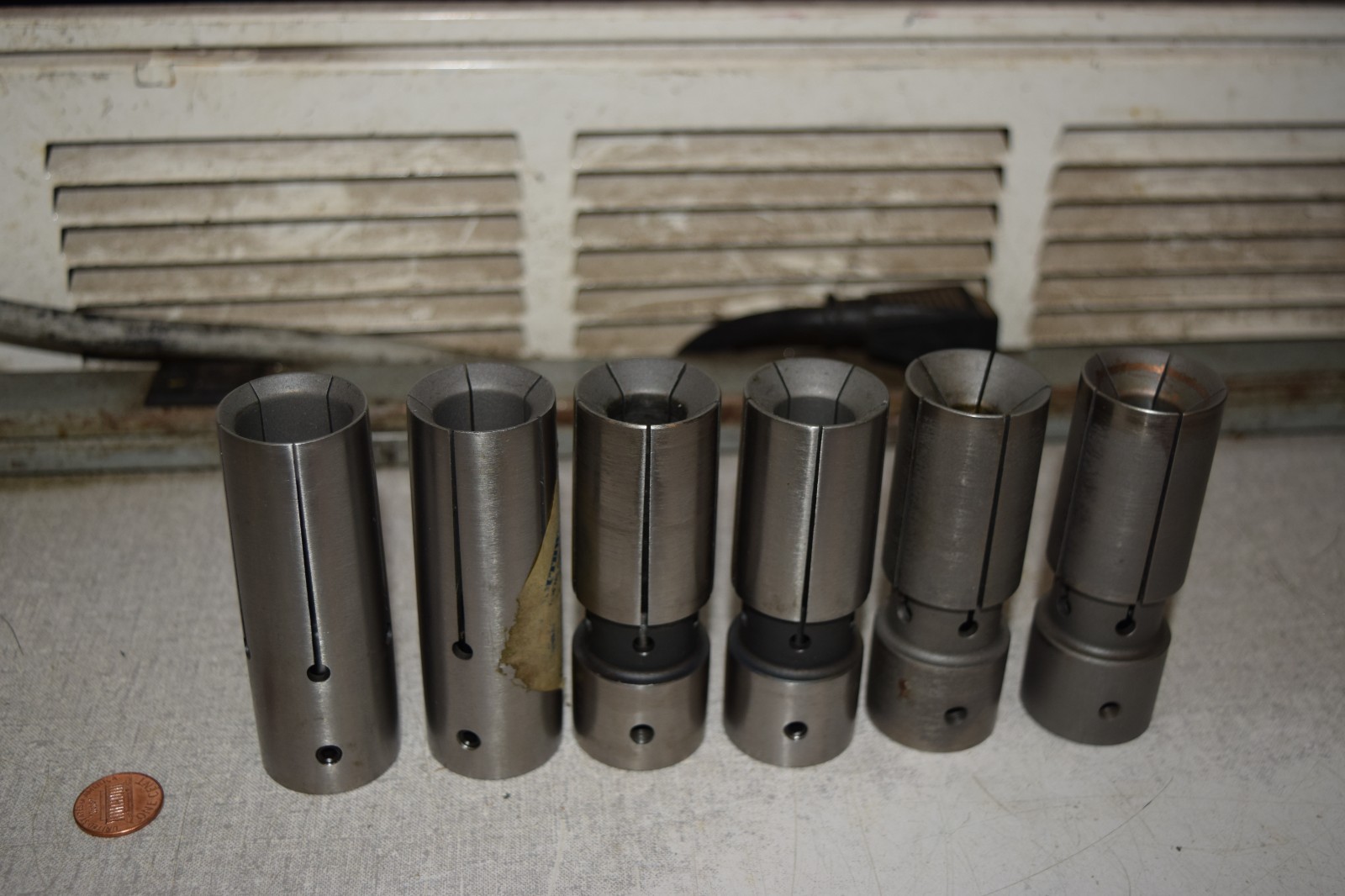 S&M Southwick & Meister 32DL Bar Loader Feeder Collet Collets Lot of 6