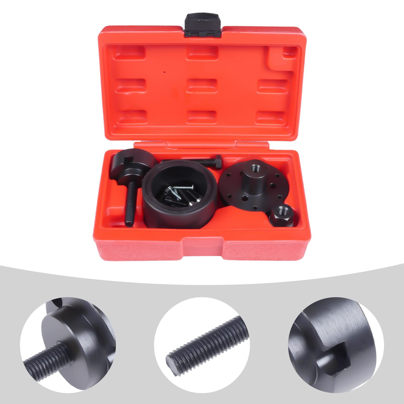 Crankshaft Front Oil Seal Kit for N40 N42 N45 N46 N52 Engines w/Storage Box