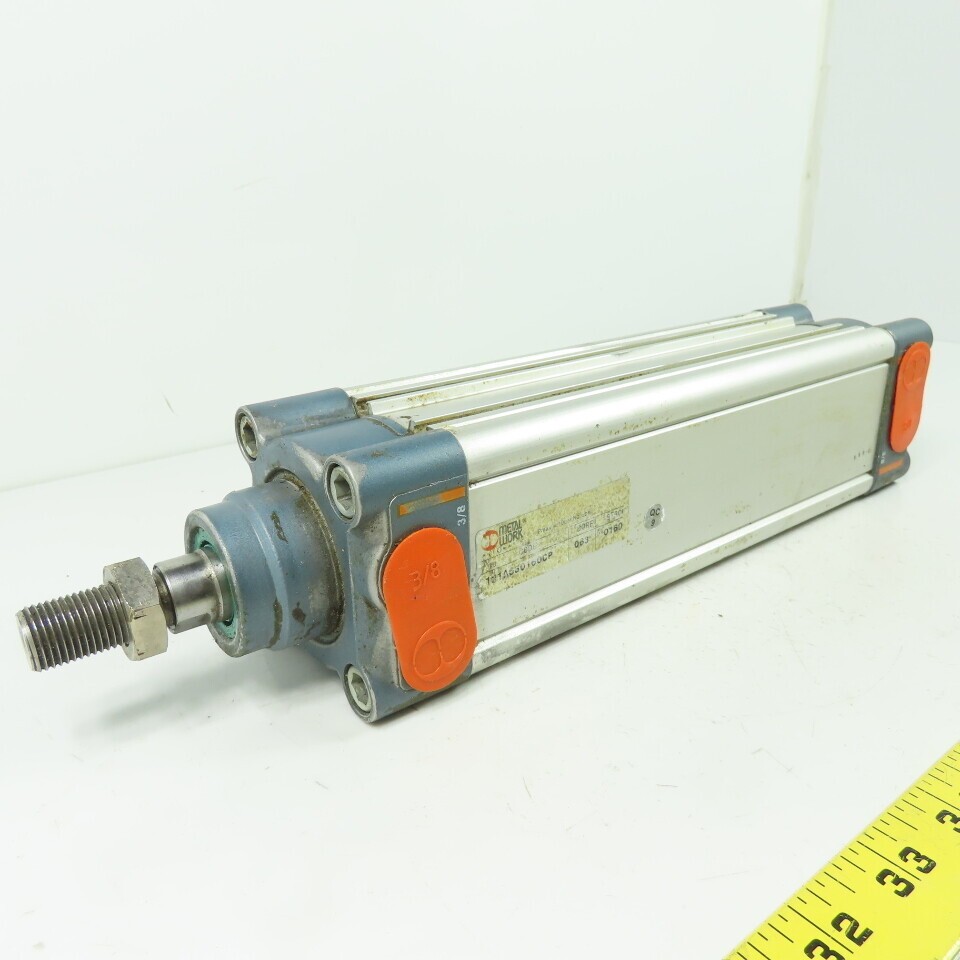 Metal Work 121A630160CP Double Acting Pneumatic Cylinder 63mm Bore 160mm Stroke