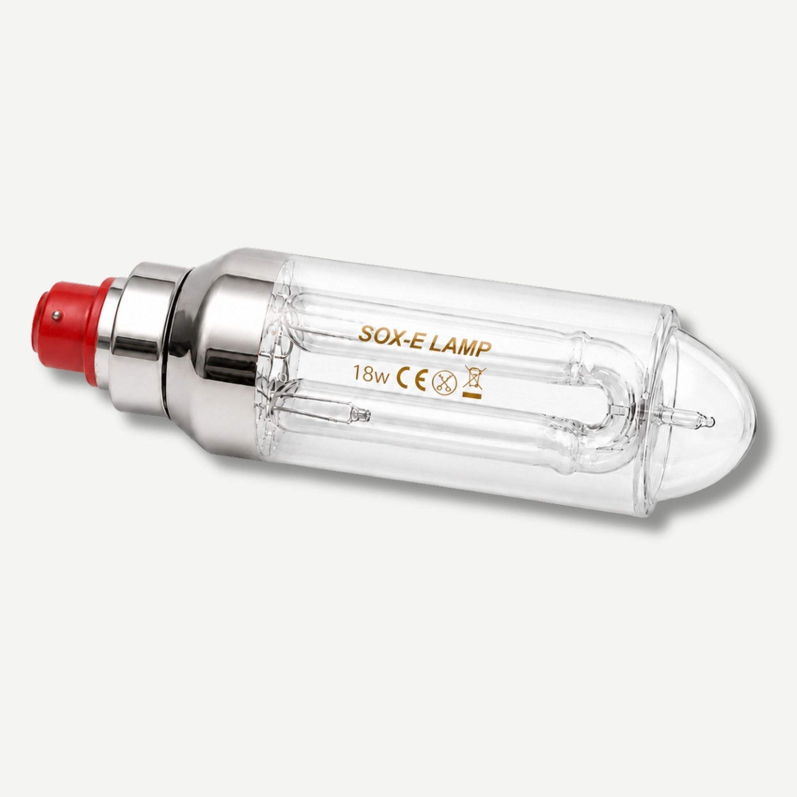 SOX-E 18W Lamp Kit — Low Pressure Sodium Lamp+Ballast+Socket, Fits Philips