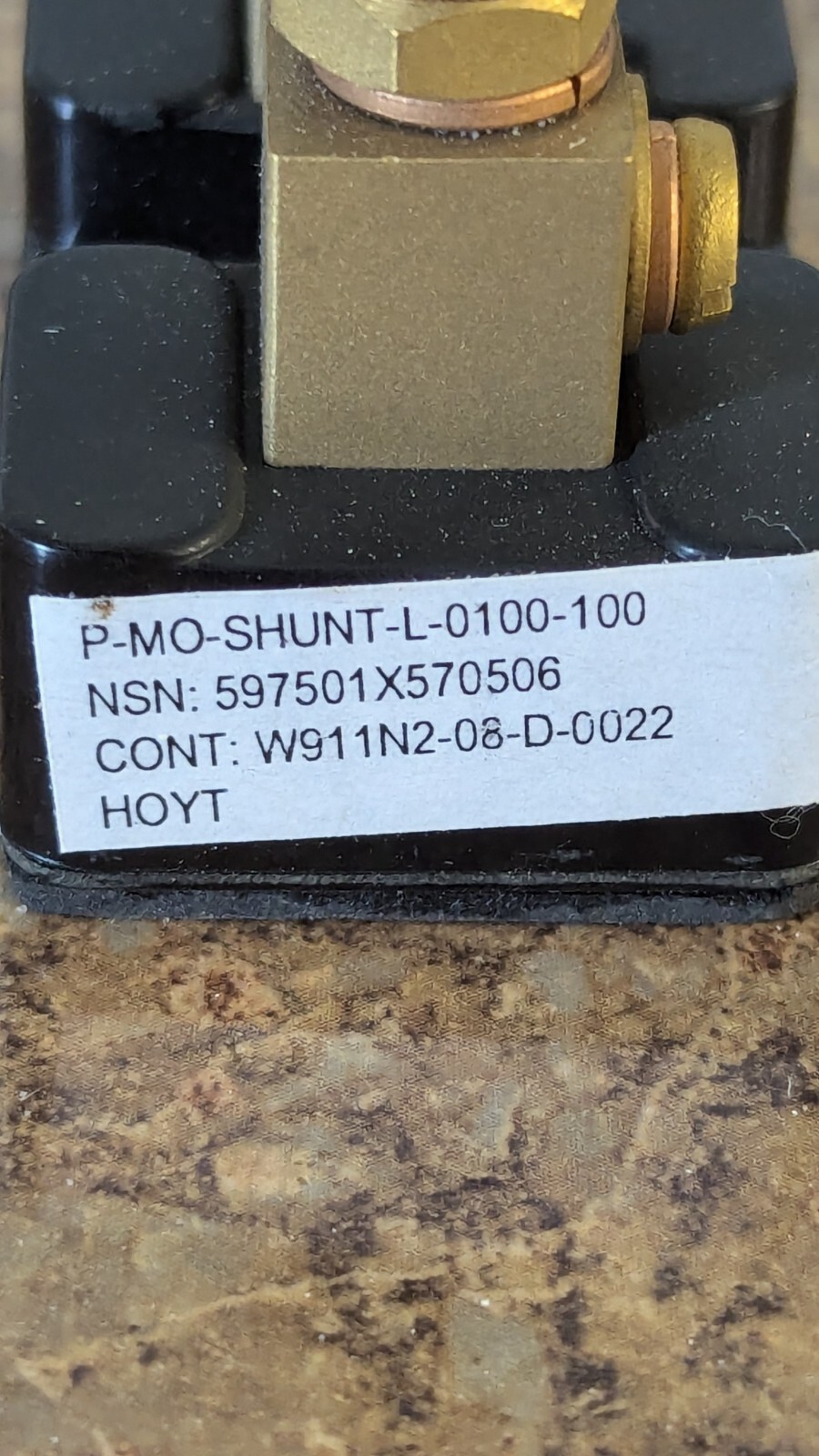5 Hoyt Shunt LC Base Current P-MO-Shunt-L-0100-100 100mV 100A Amp Panel Lot