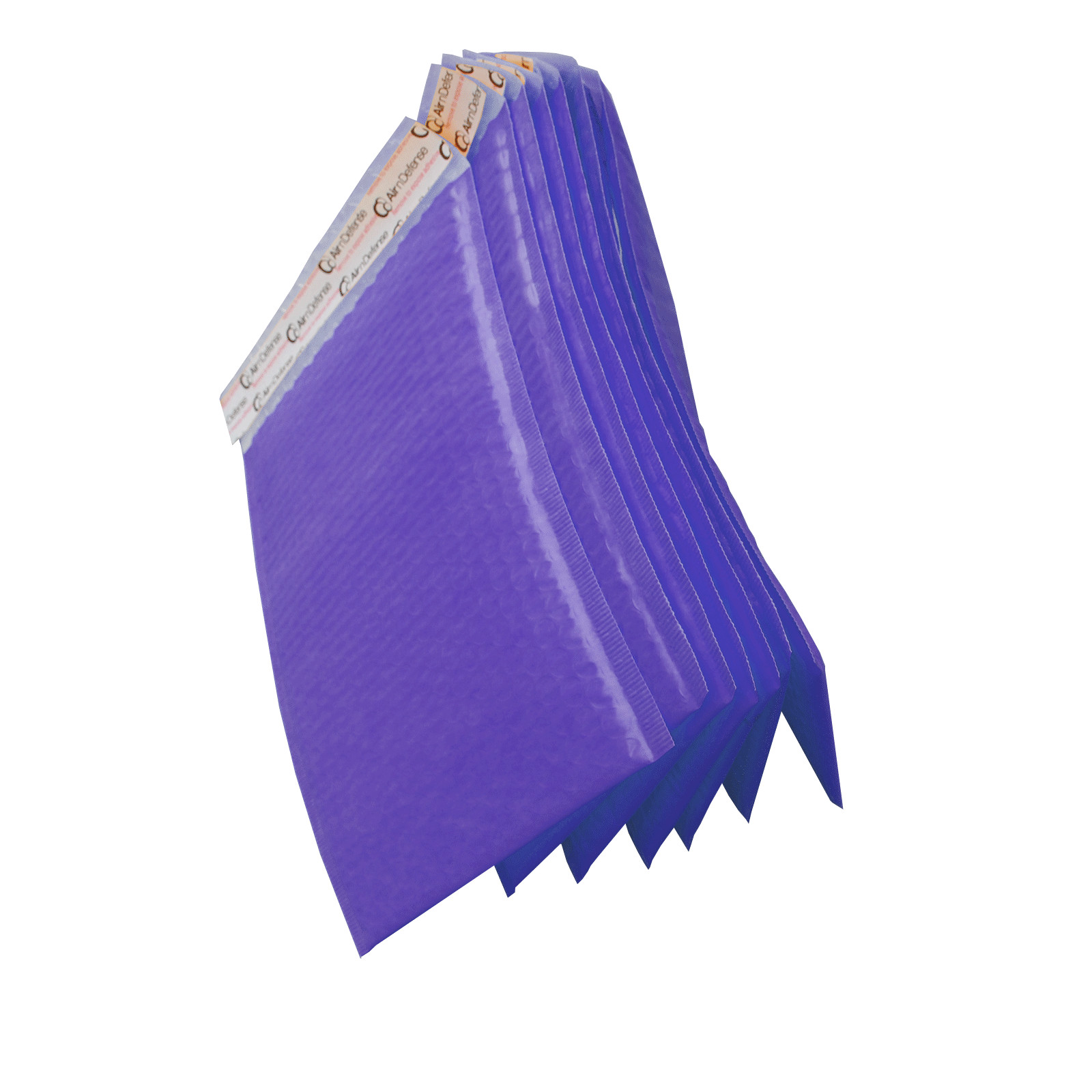 AirnDefense 500 #0 6.5X10″ Purple Poly Bubble Mailers Shipping Padded Envelope