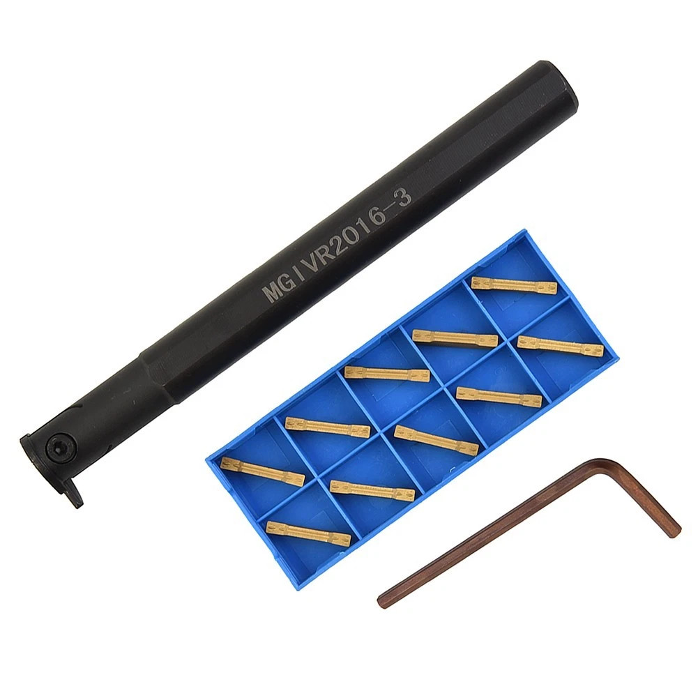 MGIVR 2016-3 Internal Grooving Lathe Cutting Tool Holder +10x MGMN300 Inserts