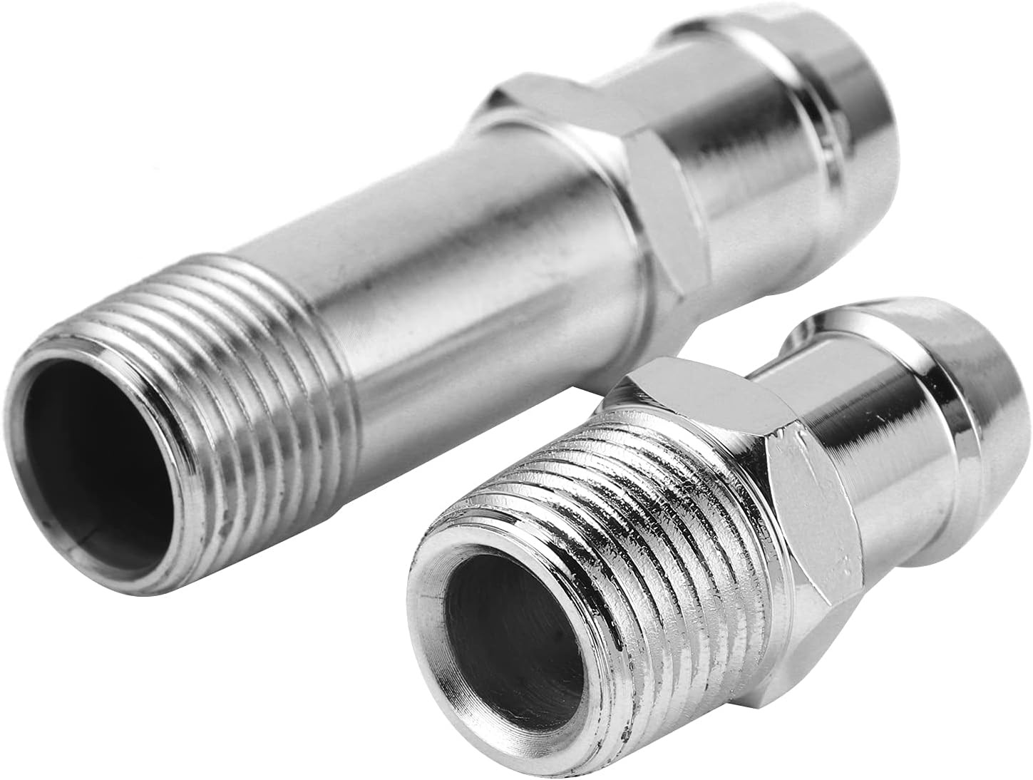 2Pcs Heater Hose Connector – Heater Hose Fittings for 3/4in Water Pump 5/8in Int