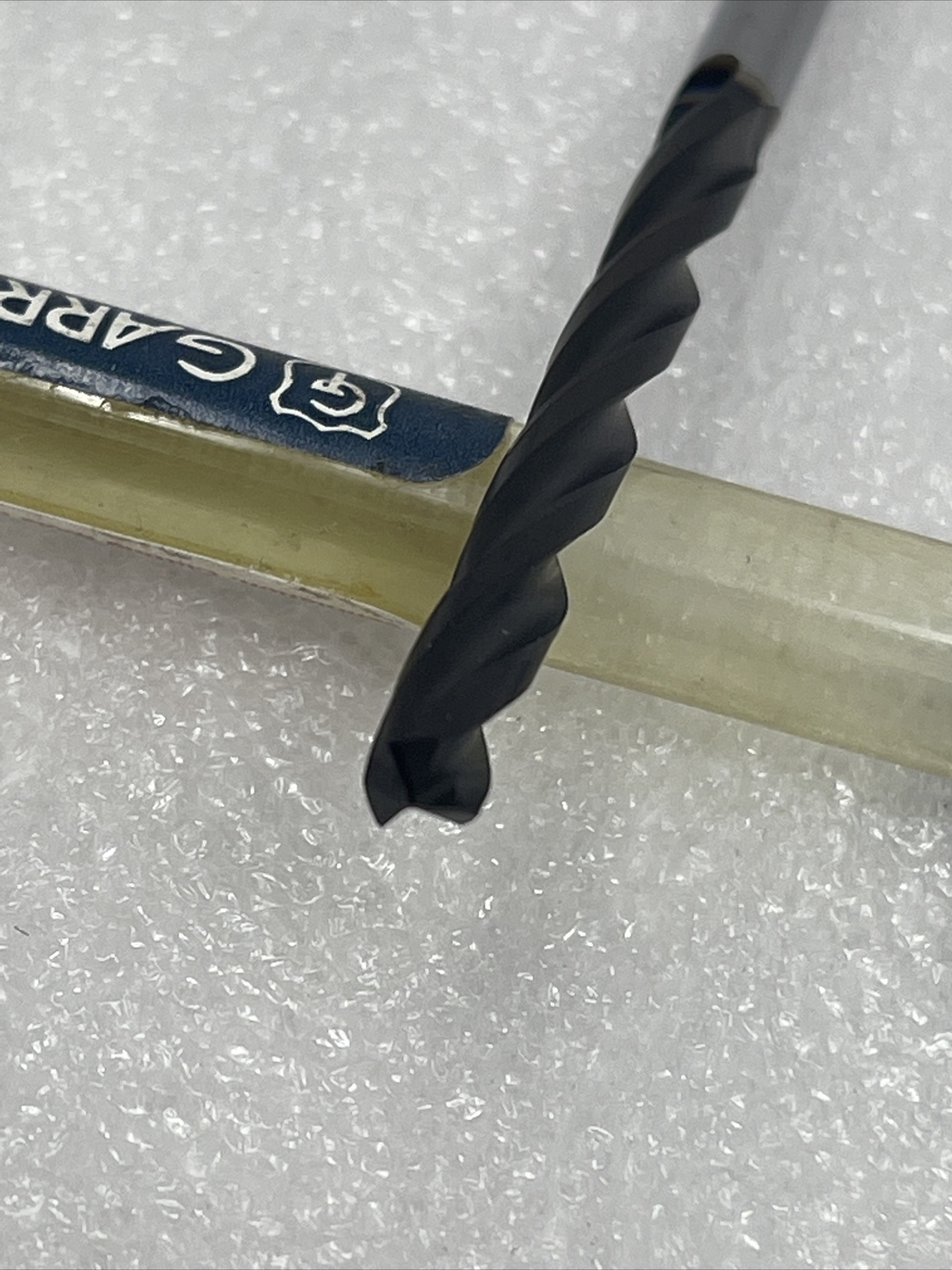 11/64” (.1719”) Garr USA Solid Carbide 3 Flute Drill Bit, 1100H, Coated, 5XD