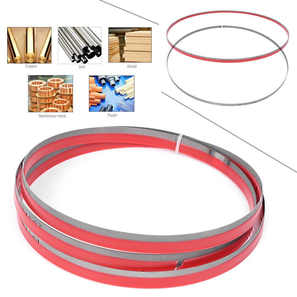 93-1/2″ x 1/2″ x 14tpi M42 Bi-metal Band Saw Blades Cutting Metal Technique -US