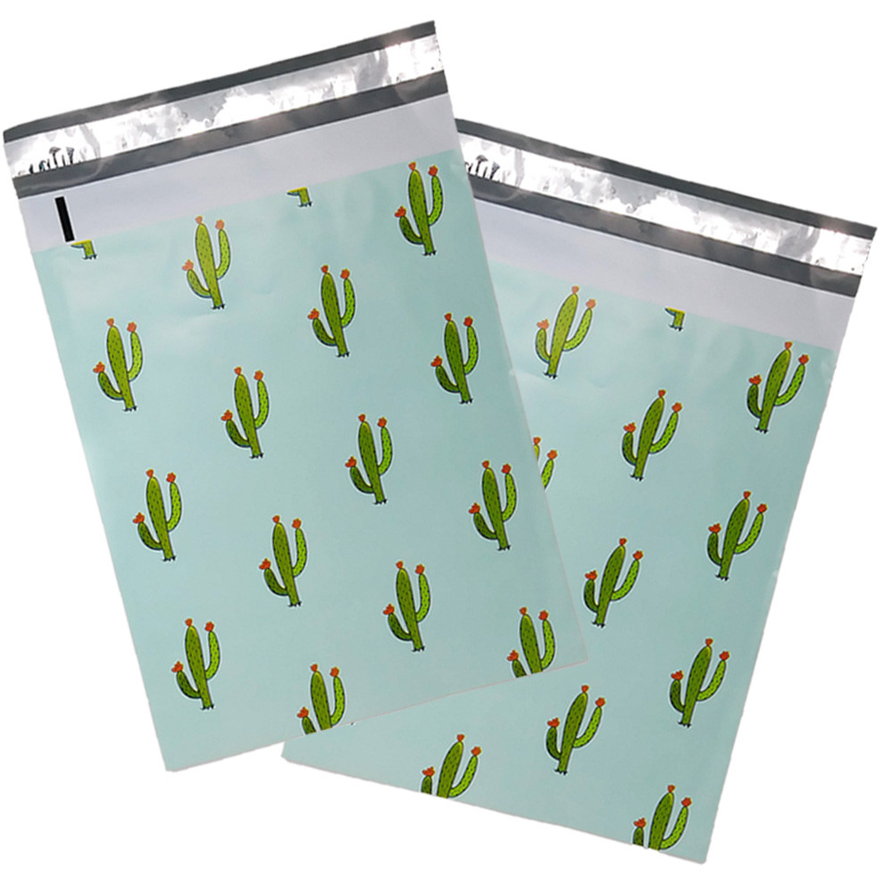 10×13″ Designer Tropical Poly Mailers Combo Pack, Quality Shipping Bag Envelopes