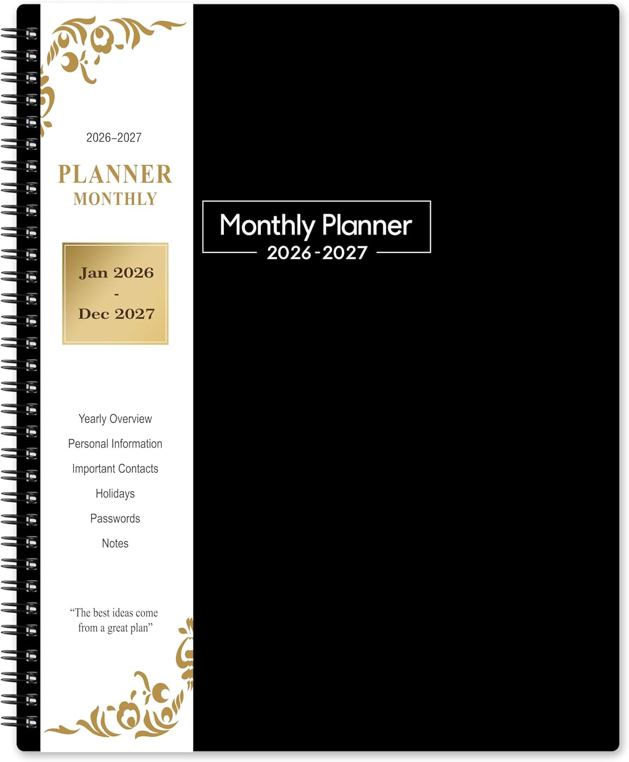 2026-2027 Monthly Planner – Monthly Planner from January 2026 to December 2027,