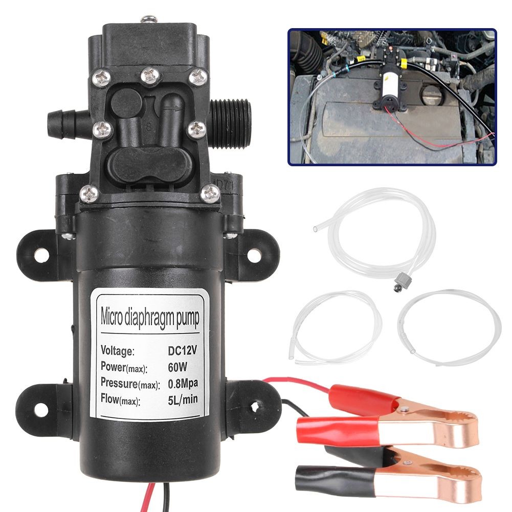 12V/60W 5L/min Fuel Transfer Pump Oil Diesel Gasoline Kerosene Car Tractor-Truck