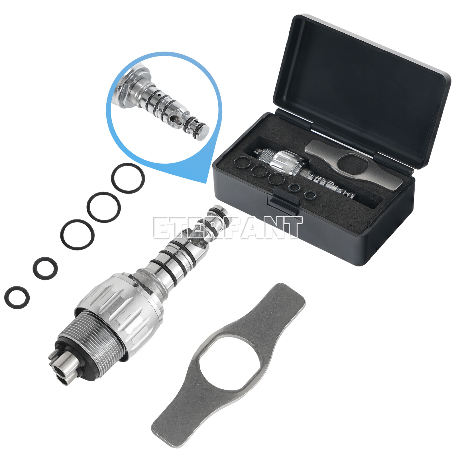 ETERFANT Dental Turbine Handpiece For KaVo MULTIflex Coupler 4 HOLE High Speed