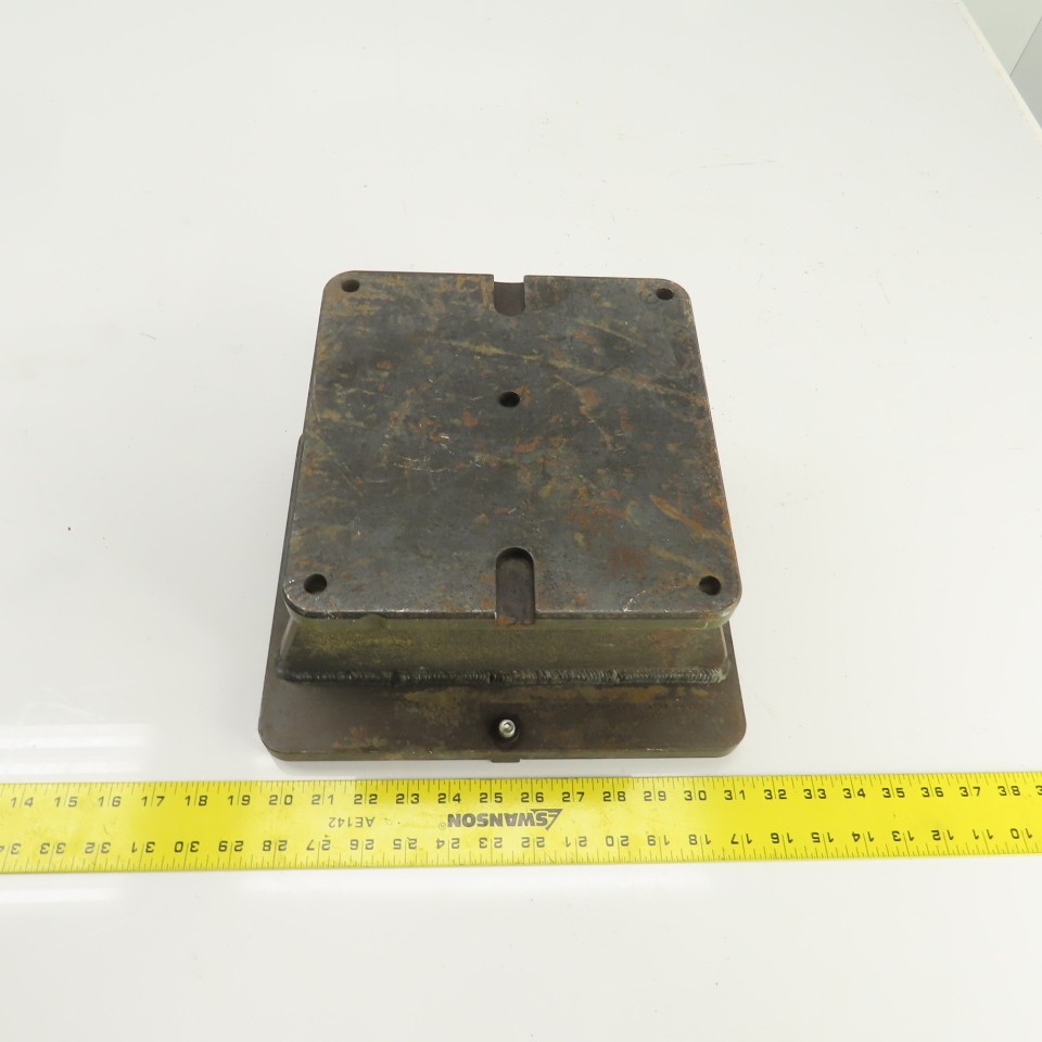 12″ x 10″ Steel Riser Block Setup Fixture 5/8″ Thick 6-5/8″ H