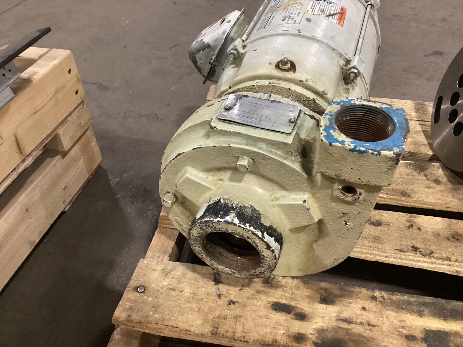 US MOTOR 5 HP EXPLOSION PROOF MOTOR 3500 RPM C536A 182JM FRAME #122A29PR2