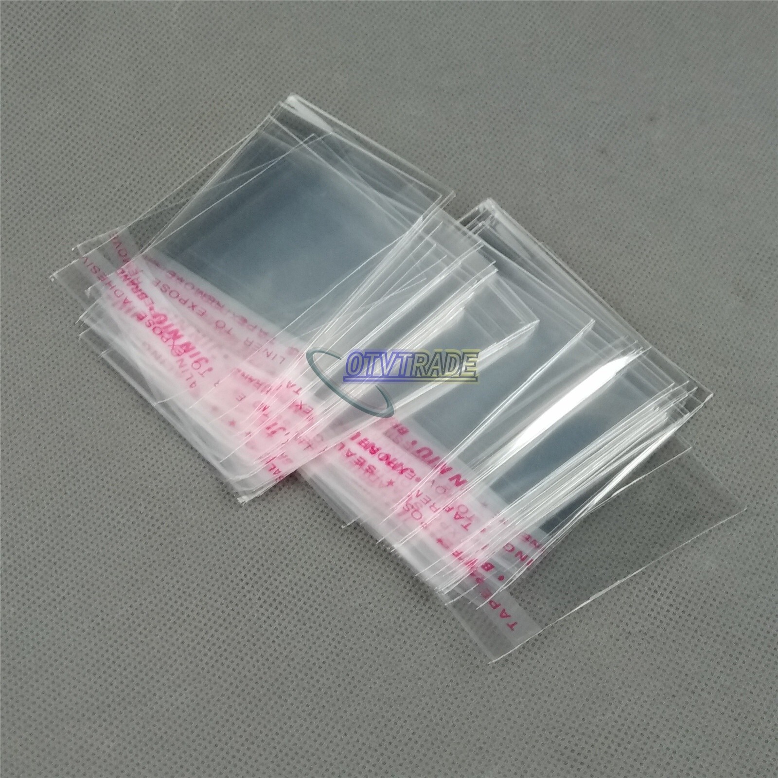 1000PCS 5cm x 7cm Wholesale Lots Self Adhesive Seal Plastic Bags #iw