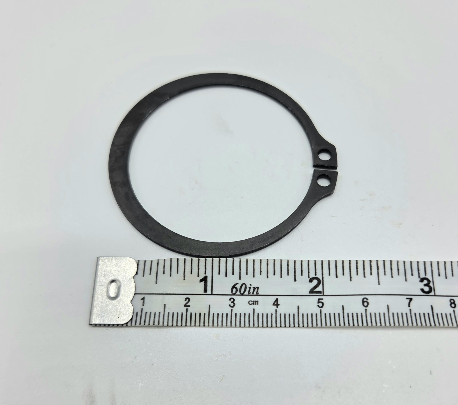 2″ Steel External Retaining Ring Snap Ring Black Phosphate Coated 10 Pack New