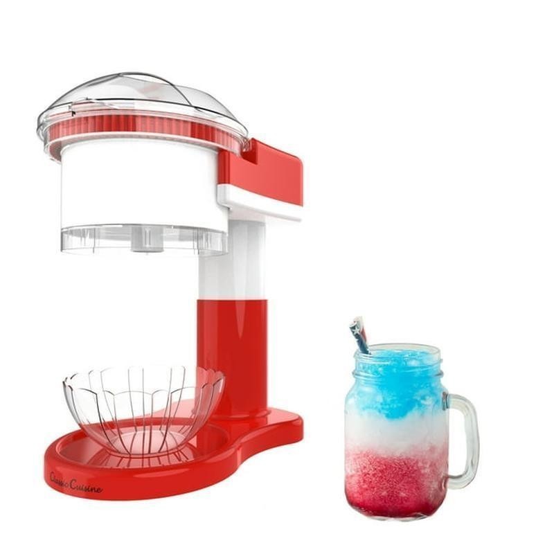 Shaved Ice Maker Electric Snow Cone Slushy Machine Home Countertop Ice Shaver