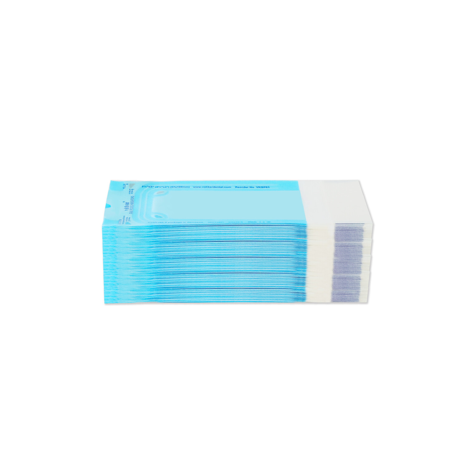 2000pc 2.25″ x 5″ Self Sealing Sterilization Pouches Autoclave, Sterilizer Bag