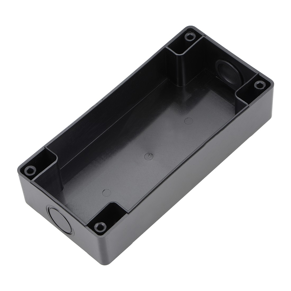 Push Button Switch Control Station Box 22mm 3 Holes Black Light Gray