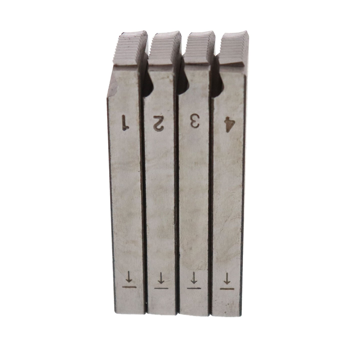 Steel Dragon Tools® 47745 1/2″-3/4″ Alloy RH NPT Pipe Dies fits RIDGID® 811A