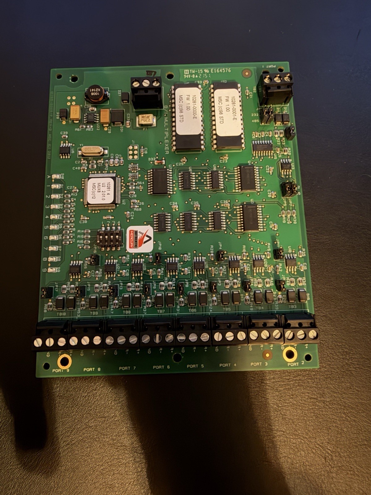 New Lenel LNL-8000 Mux8 board – 8 Port Star Multiplex