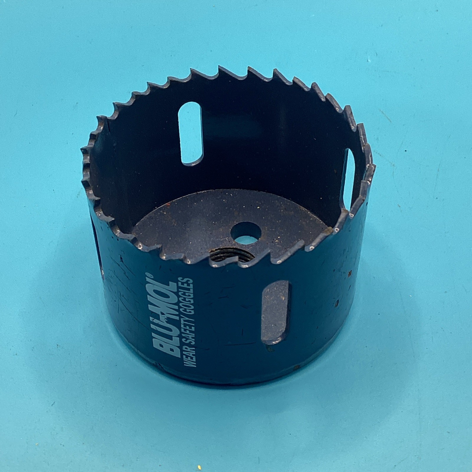 Blu Mol Hole Saw 2 1/4” 57 Mm Made in the USA NOB SHIPS FREE