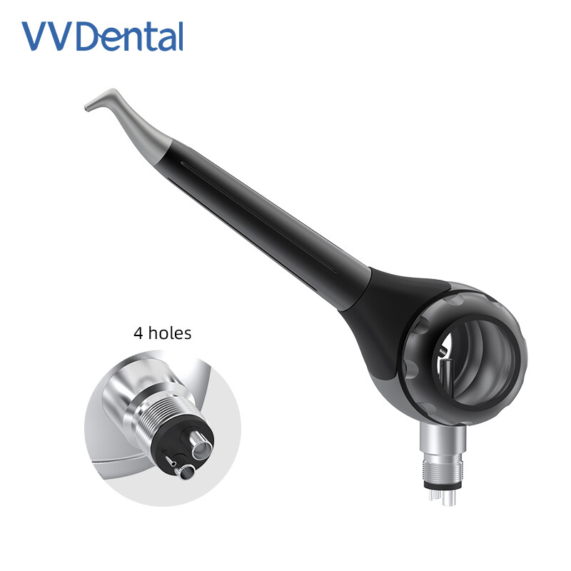2/4 Holes Dental Air Flow Teeth Polishing Polisher Handpiece Hygiene Prophy Jet