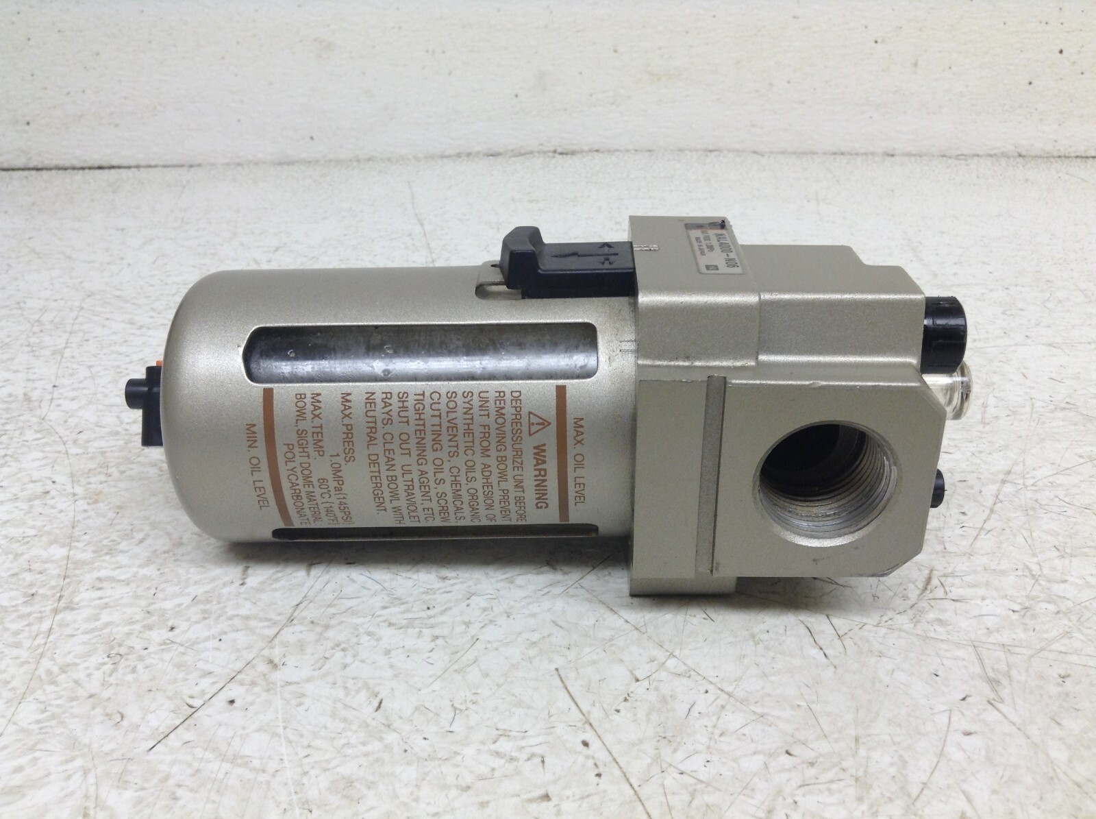 SMC NAL4000-N06 Pneumatic Lubricator Assembly NAL4000N06