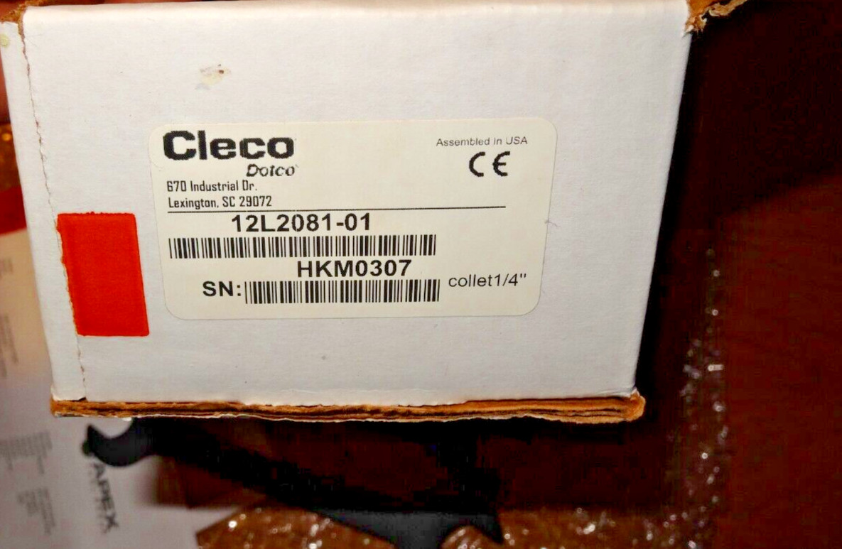 GREAT PRICE! NIB DOTCO 12L2081-01 Inline die grinder 20,000 RPM. LOCZZA
