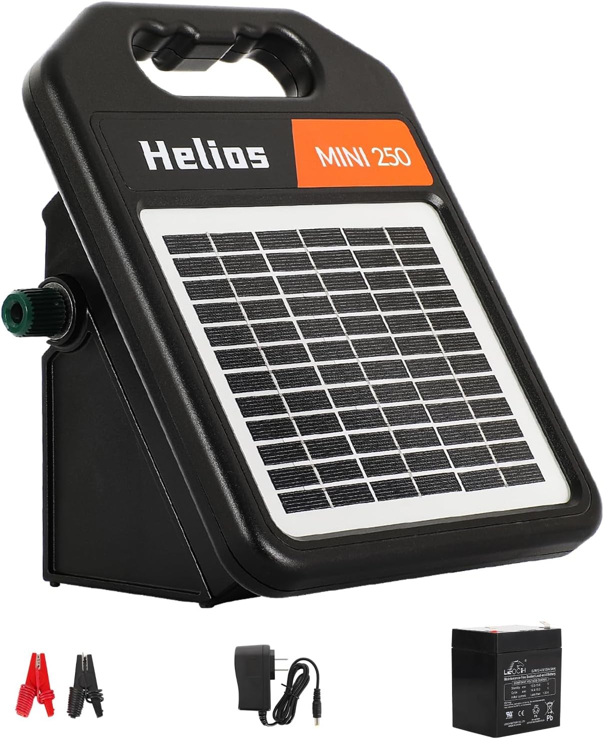 Solar Powered Fence Energizer 0.25J for Livestock