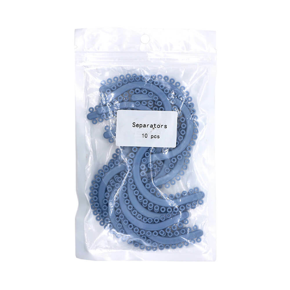 700 Pcs/Pack Dental Orthodontic Separator Blue S-Type Bomaoer