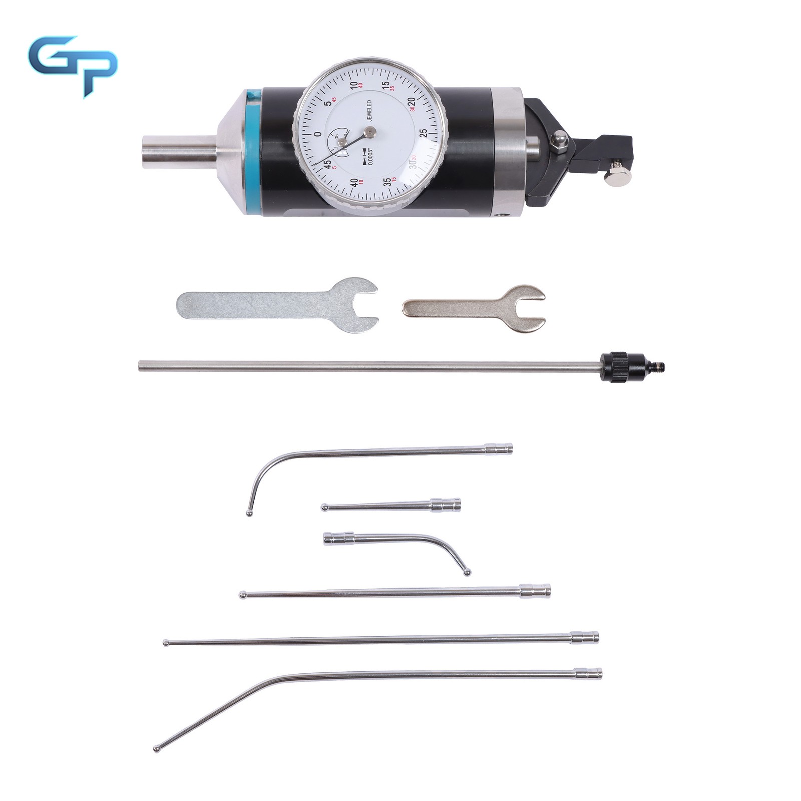 Professional Co-Axial Center Finder with 0.0005″ Dial Gauge & Case