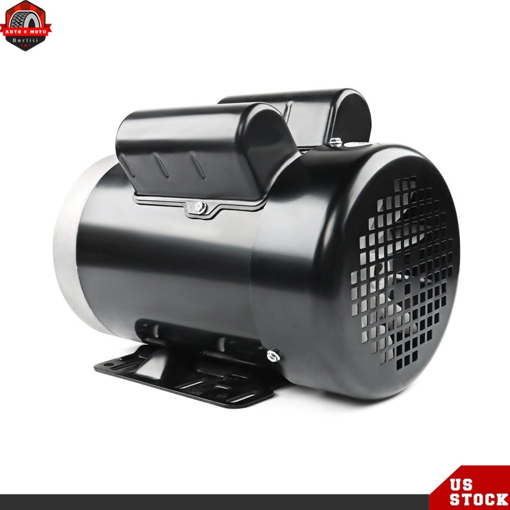 2 HP General Purpose Electric Motor ?C 3450 RPM, 115/230V, TEFC Enclosure