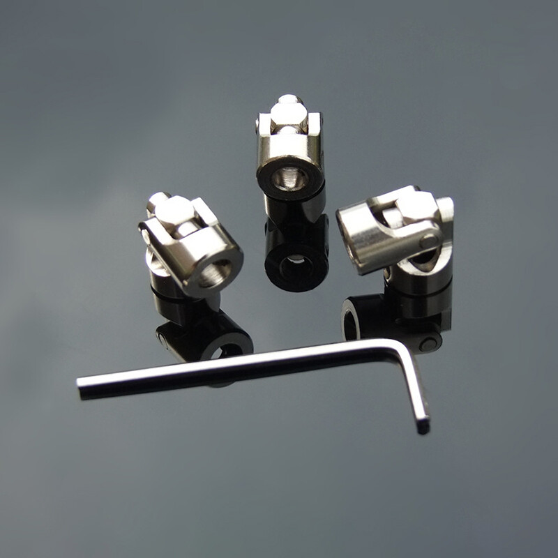 Universal Flexible Shaft Coupling Coupler Motor U Joint Connector RC Boat Metal