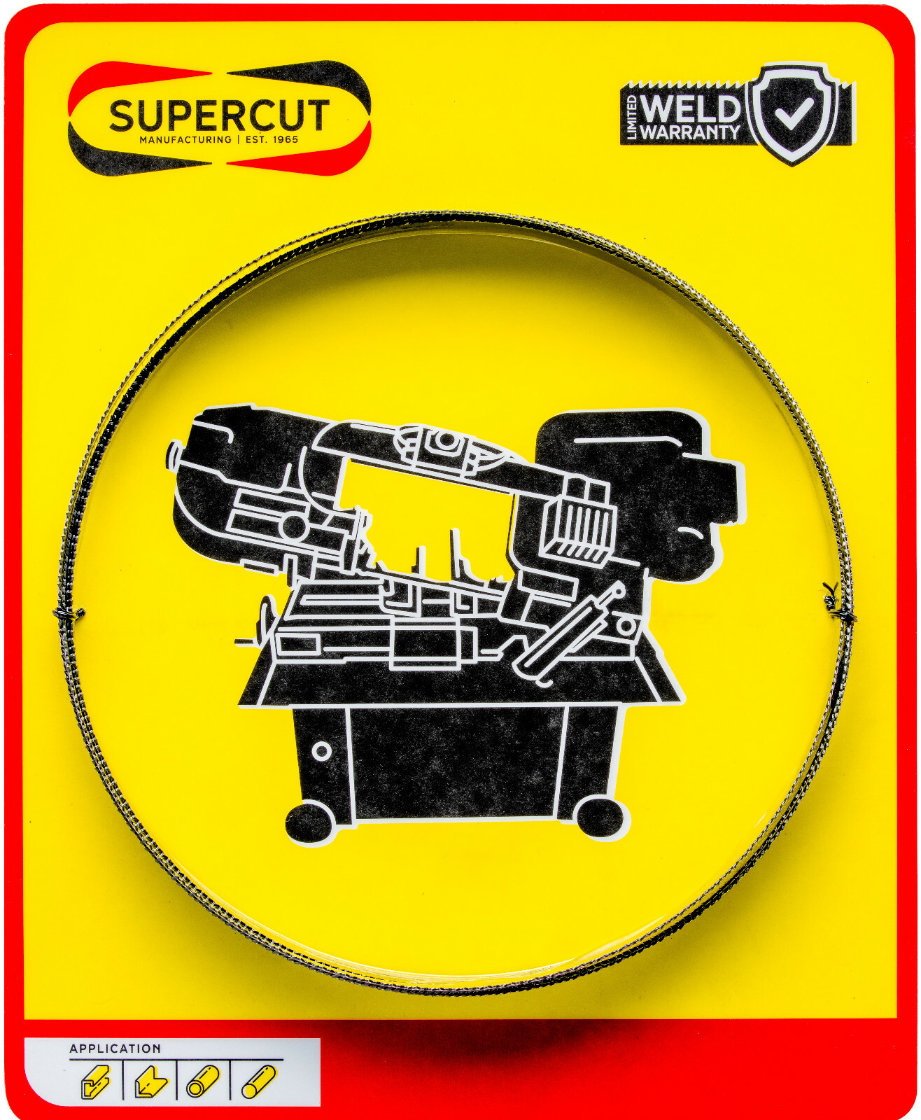 Supercut 93-inch x 3/4-inch x .032 x 10 TPI Carbon Tool Steel (Made in USA)