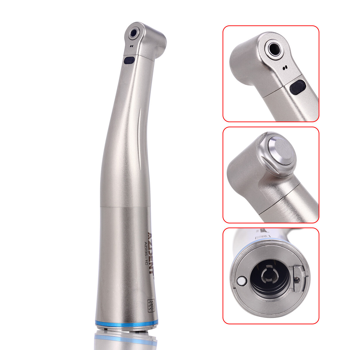 AZDENT Dental Brushless LED Electric Micro Motor 1:1/1:5 Increasing Handpiece