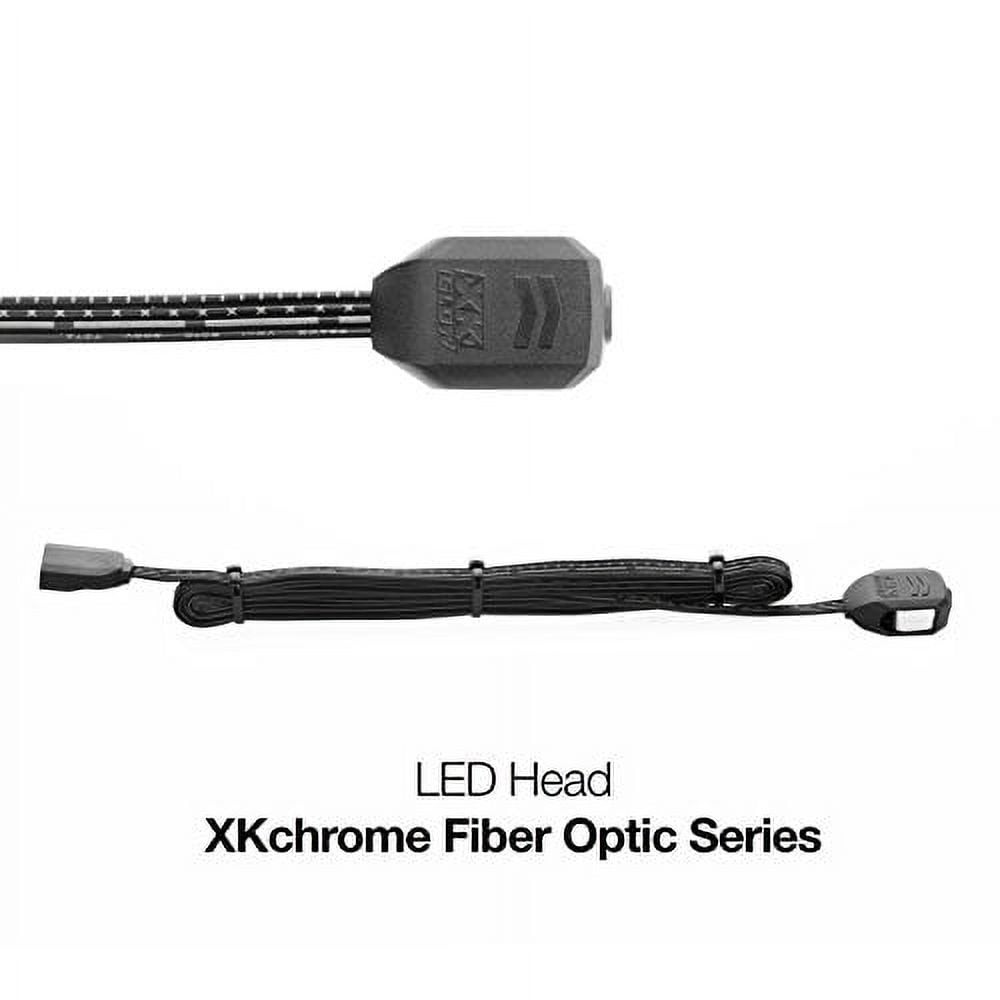 XKGlow XK-FO-HEAD XKChrome RGB Ultra Bright LED Head Fiber Optic Series