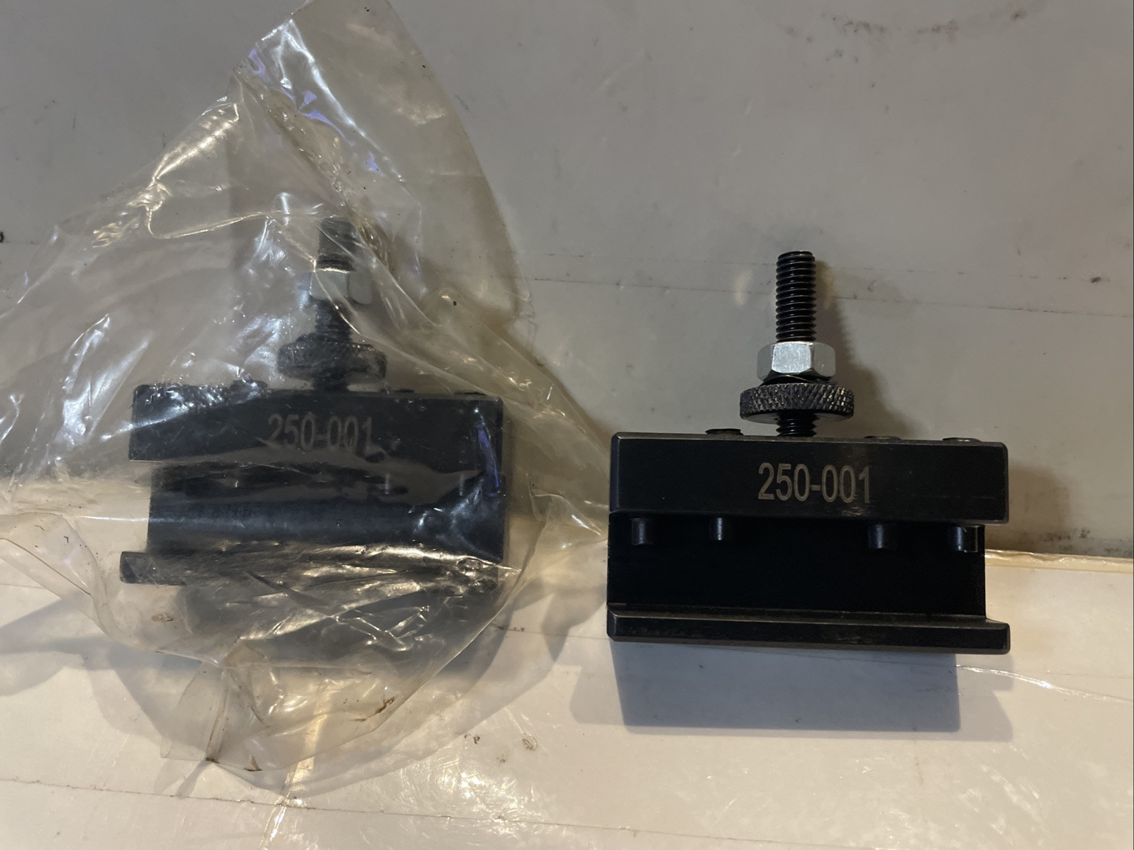 2 Pcs OXA #2 250-001 Change Boring Turning Tool Post Holder For Lathe Up To 8 In