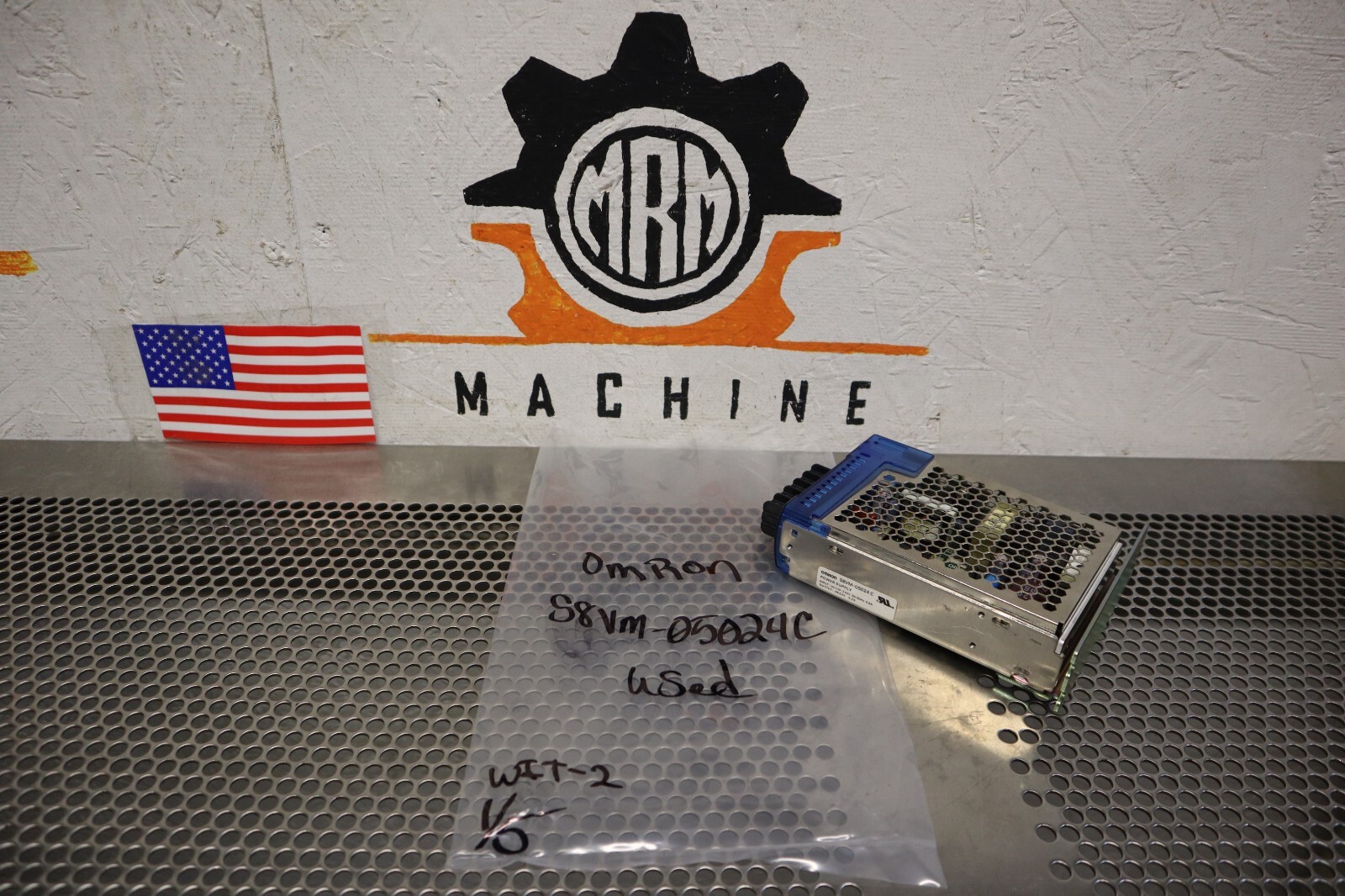 Omron S8VM-05024C Power Supply AC100-240V 50/60Hz 0.8A DC24V 2.2A Used Warranty