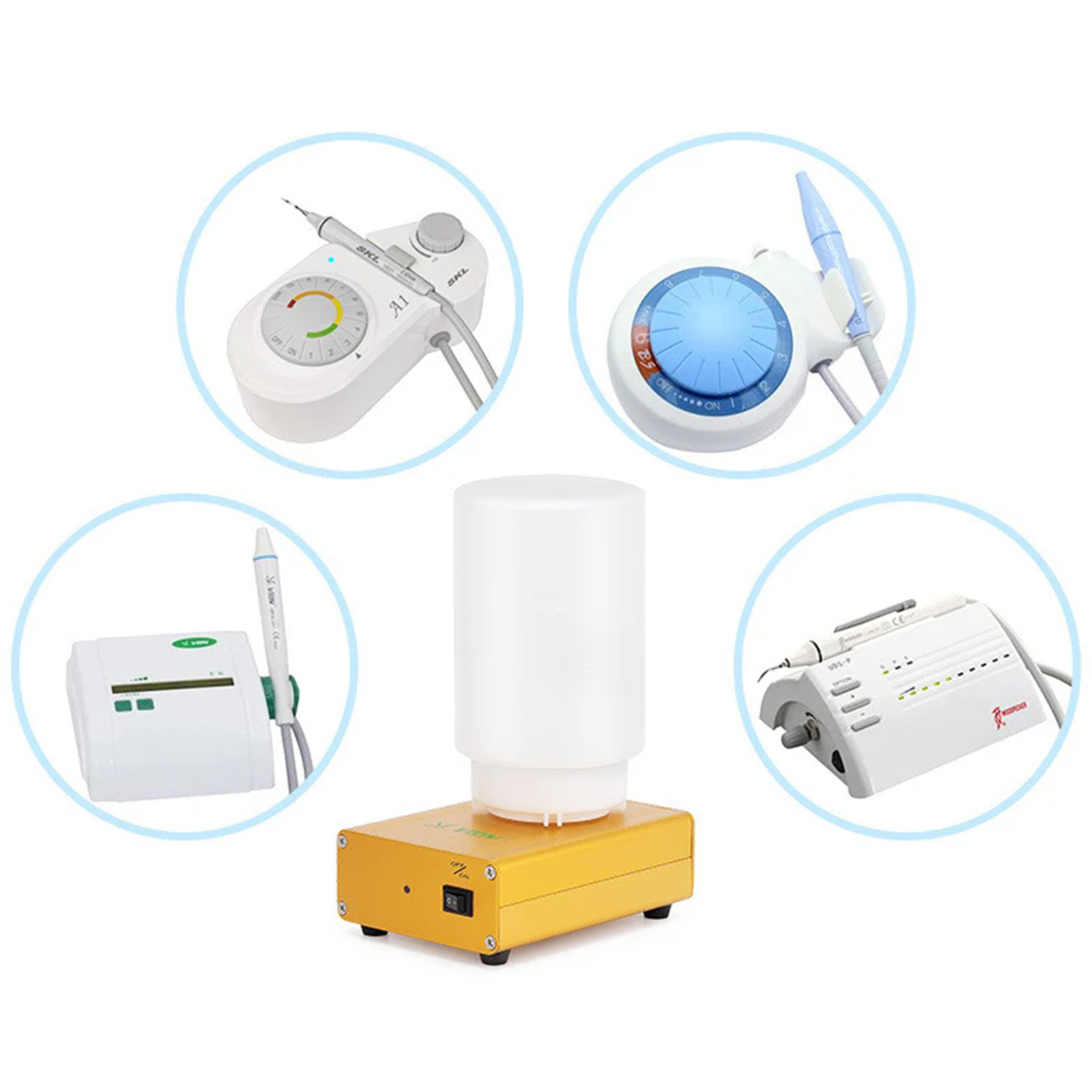 VRN Dental Auto Water Supply Device with Water Bottle for Ultrasonic Scaler US